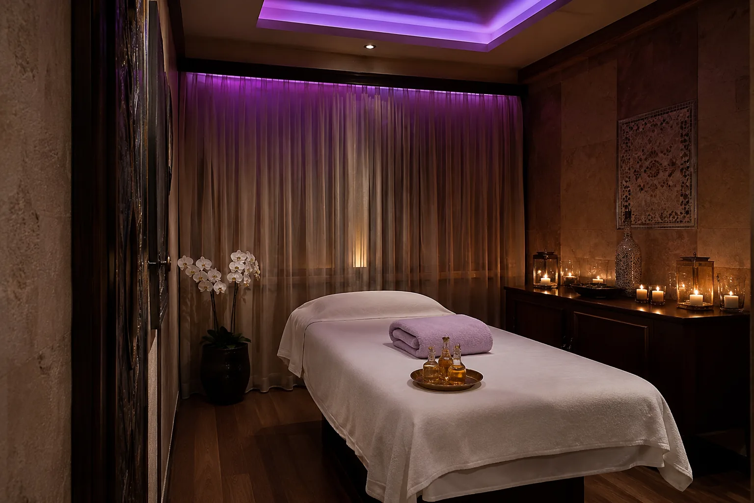 Masaj odasının genel görünümü — Lila Spa, Gaziosmanpaşa misafirlerine hizmet veren salon